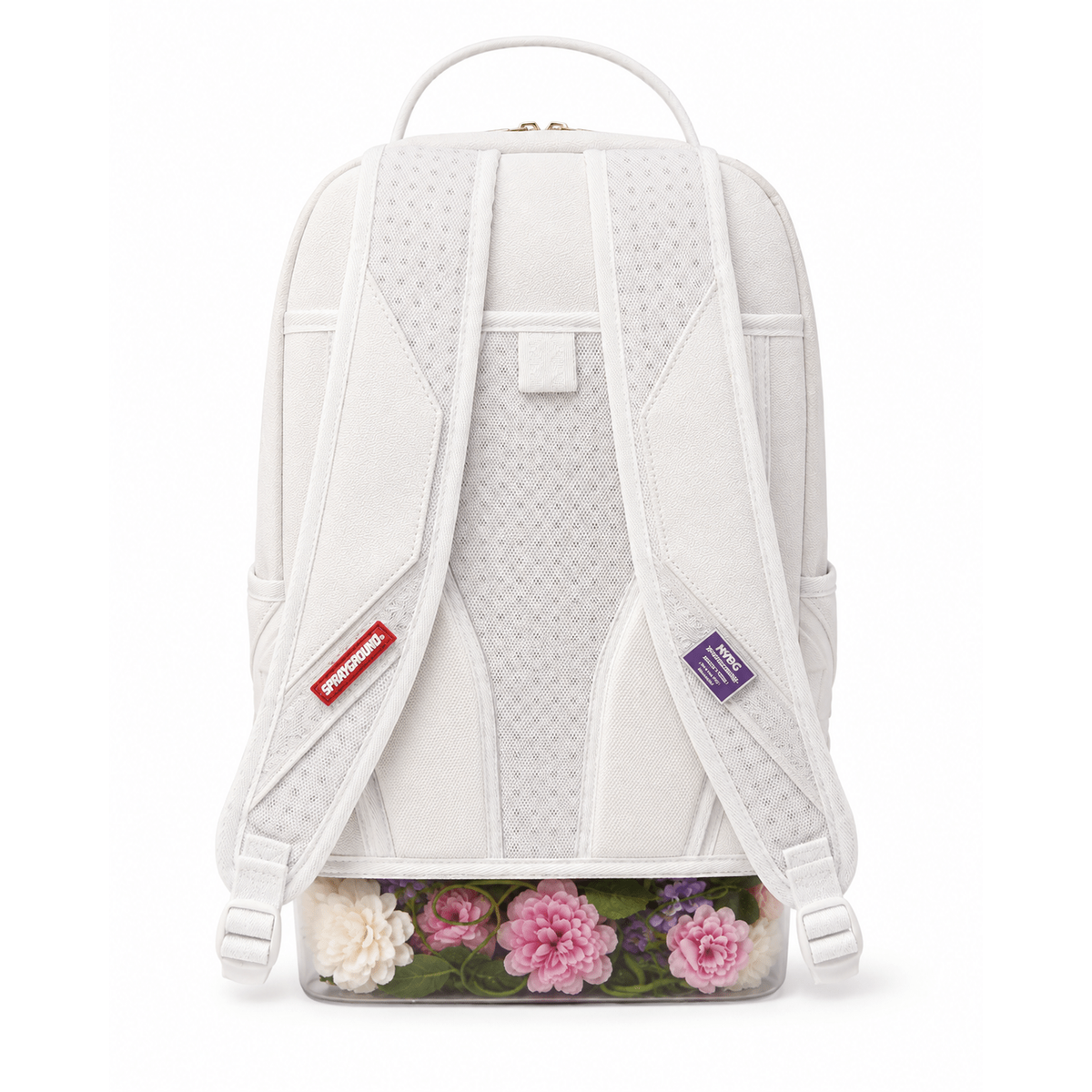 Sprayground nybg clear flower compartment dlxsv backpack - BAGS - Cityswagusa.com
