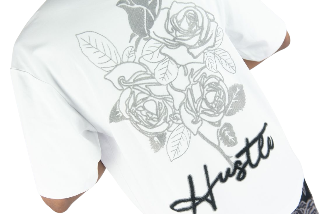 Rebel Minds hustle puff print t-shirt by REBEL MINDS