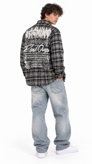 Rebel minds button up flannel shirt by REBEL MINDS