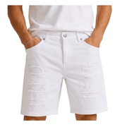 Waimea distressed relaxed denim shorts - SHORTS - Cityswagusa.com