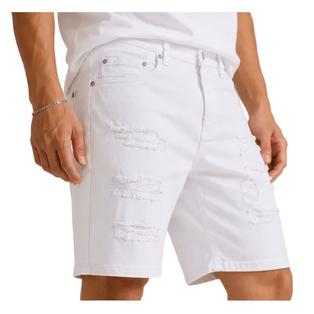 Waimea distressed relaxed denim shorts - SHORTS - Cityswagusa.com