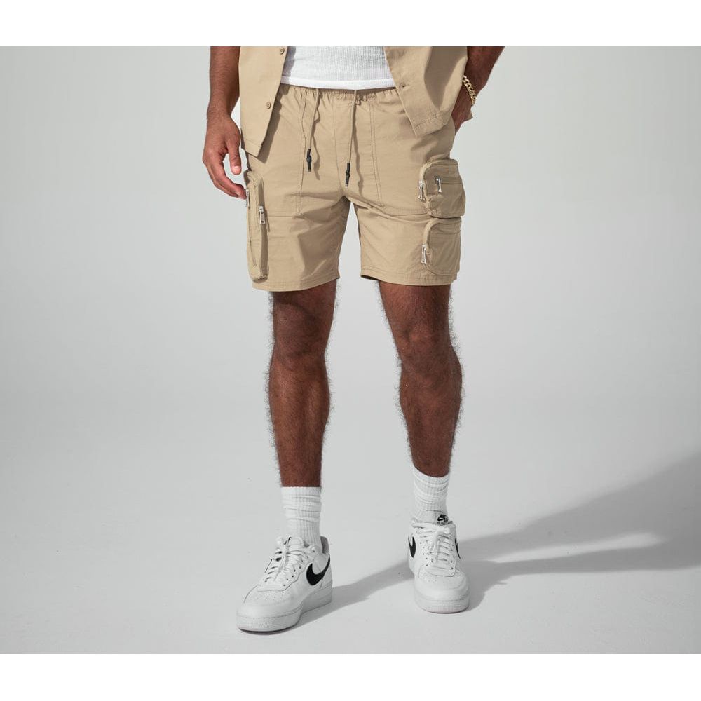Jordan Craig mercenary nylon cargo shorts by JORDAN CRAIG