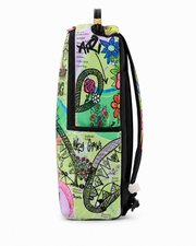 Sprayground nybg map with doodles dlxsv backpack by SPRAYGROUND