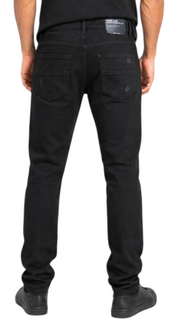 M.society slim straight fit rip and repair denim by M.SOCIETY