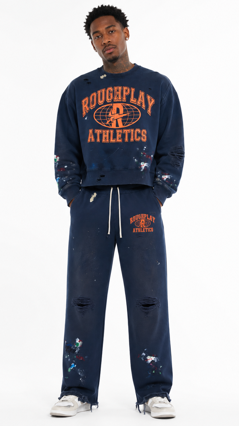 Roughplay athletics crewneck sweatshirt by ROUGH PLAY