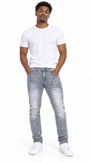 Focus r&r distressed skinny denim by FOCUS