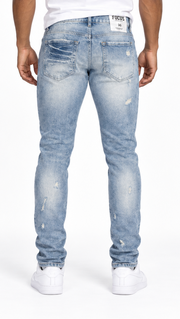 Focus r&r distressed skinny denim by FOCUS