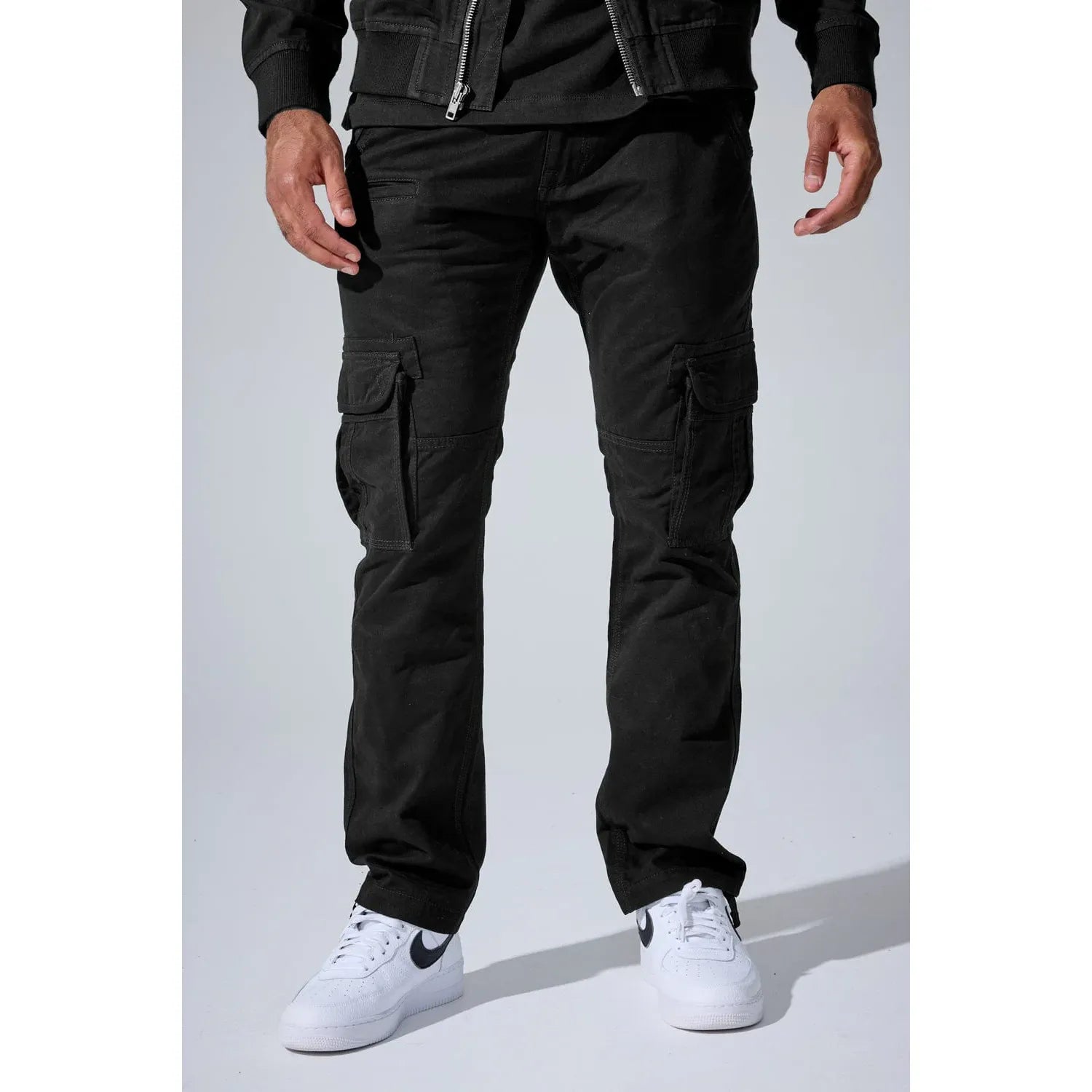 Jordan Craig Casual Long Cargo Pant - DENIM - Cityswagusa.com