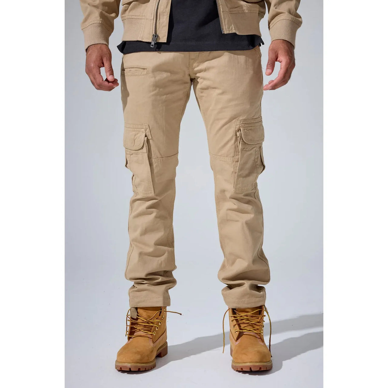 Jordan Craig Casual Long Cargo Pant - DENIM - Cityswagusa.com