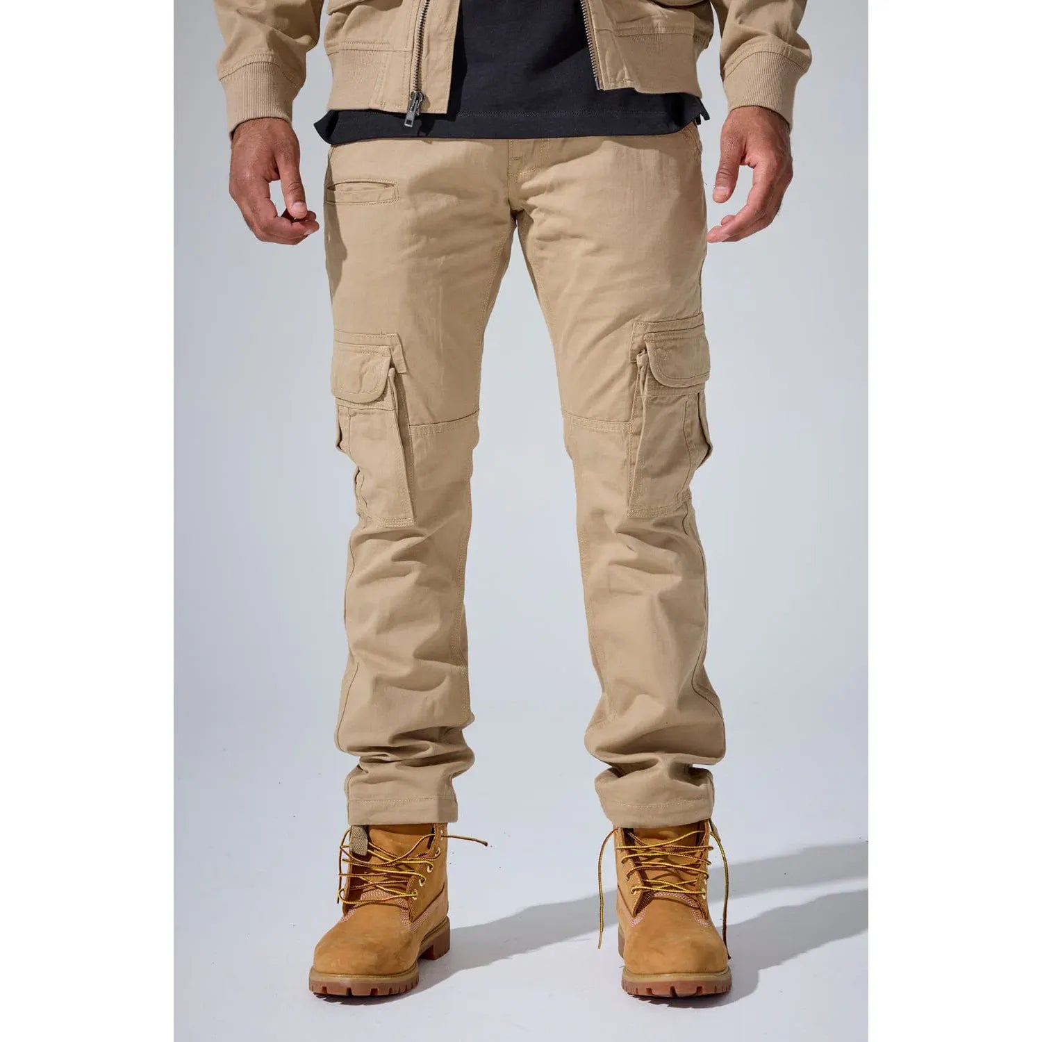 Jordan Craig Casual Long Cargo Pant - DENIM - Cityswagusa.com
