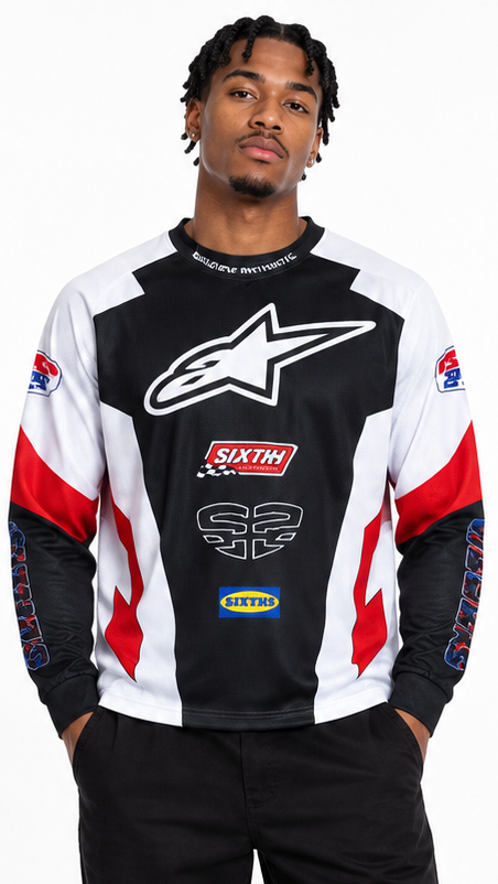 Sixth society moto jersey by SIXTH SOCIETY