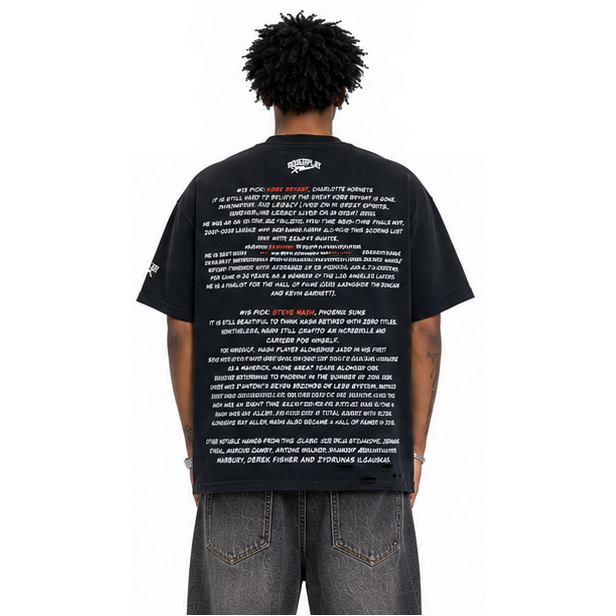 Rough play '96 draft t-shirt - Designed for versatility, by ROUGH PLAY