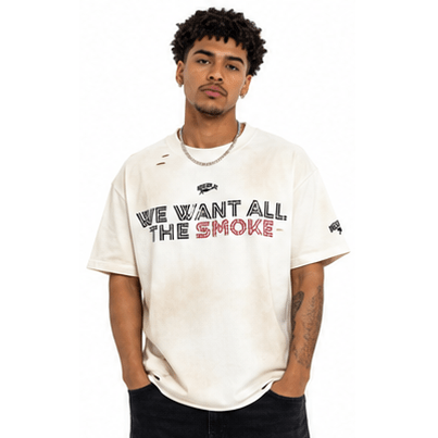 Rough play all the smoke t-shirt - T-SHIRT - Cityswagusa.com