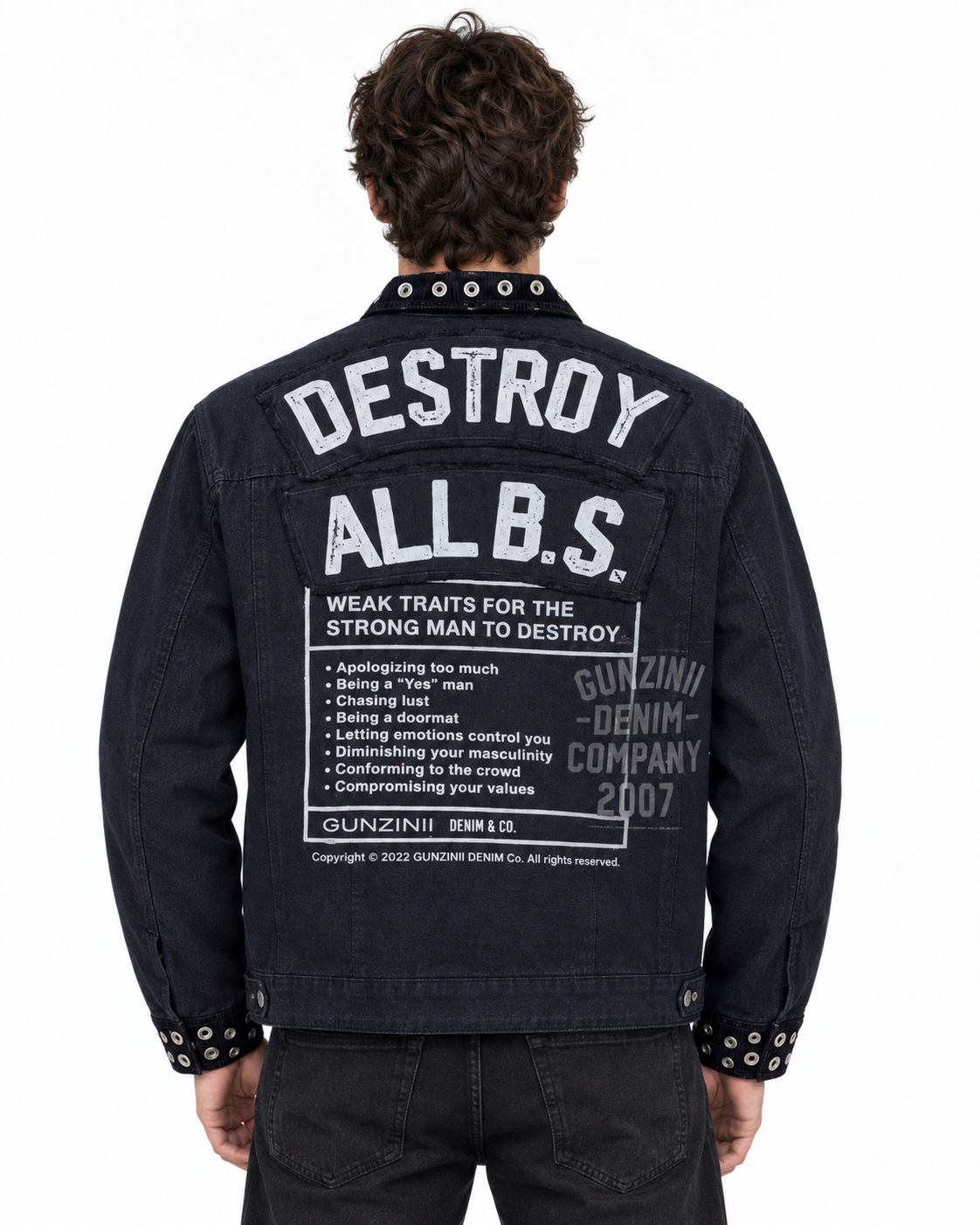 Gunzinii destroy all bs jacket by GUNZINI