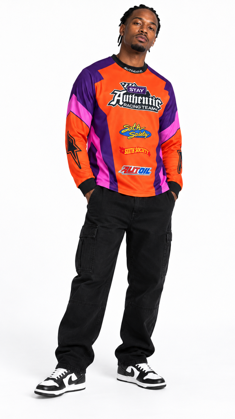 Sixth society racing jersey by SIXTH SOCIETY
