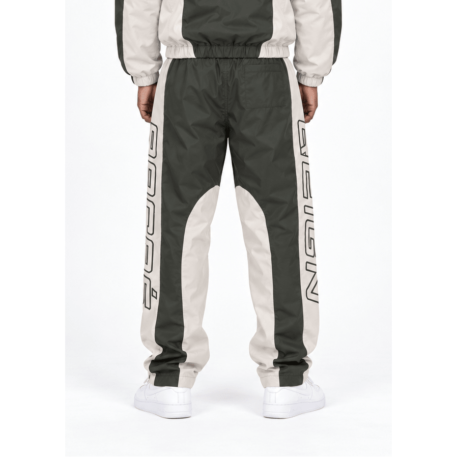 Sacre reign multi panel nylon trackpant, - TRACK PANT - Cityswagusa.com