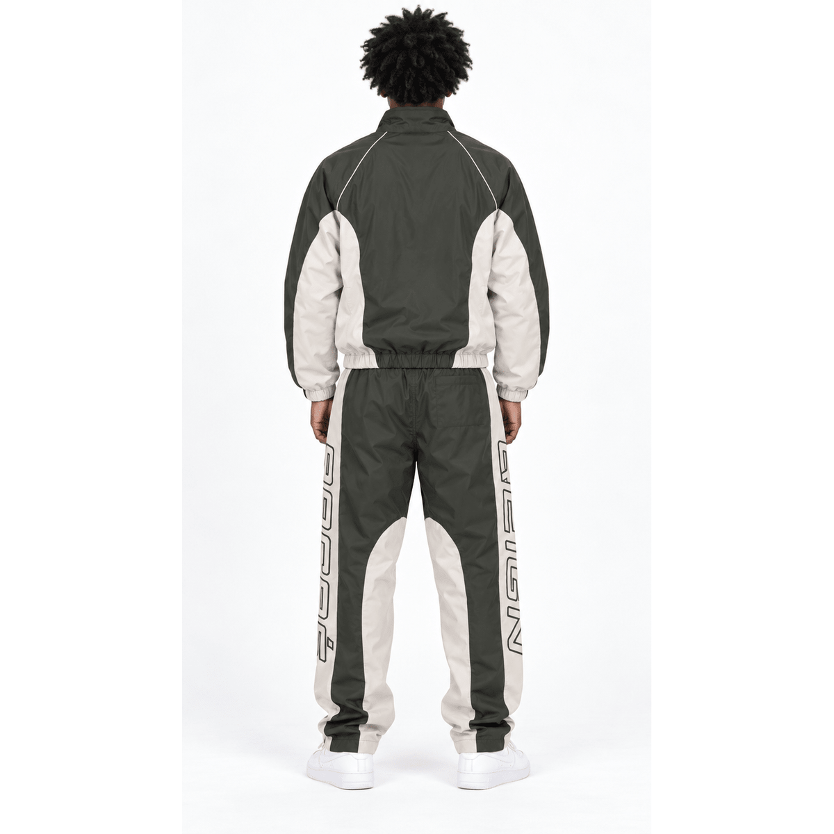 Sacre reign multi panel nylon jacket, - JACKET - Cityswagusa.com
