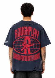 Rough play dog cover art t-shirt by ROUGH PLAY