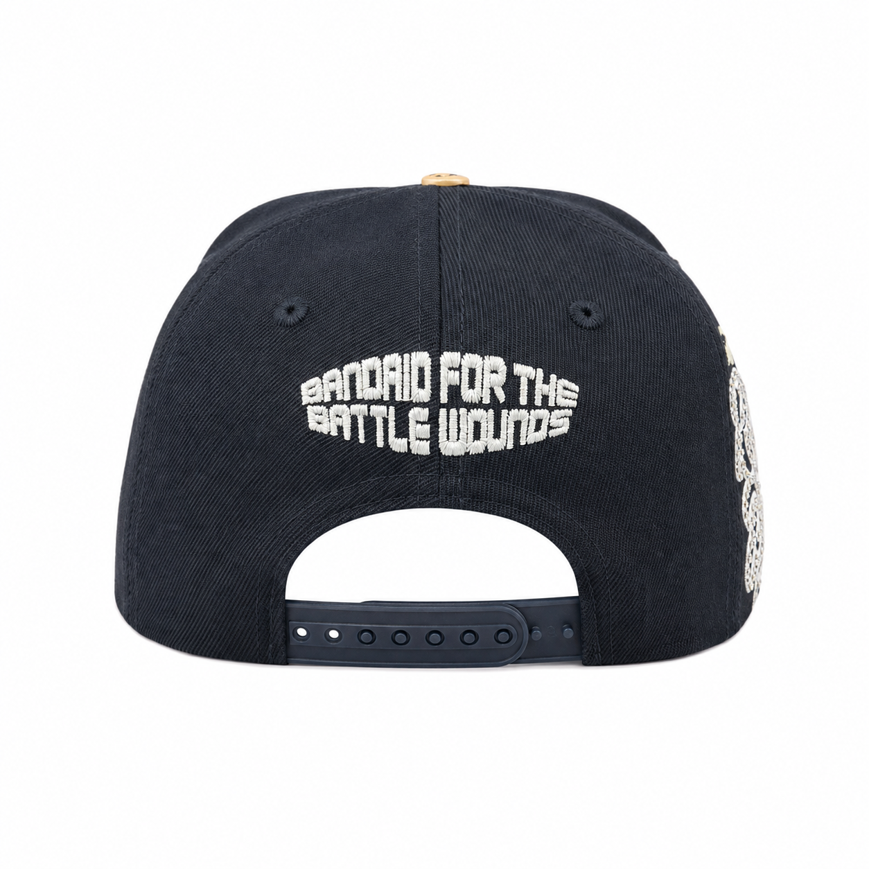 Roughplay ny logos paint splatter snapback hat by ROUGH PLAY