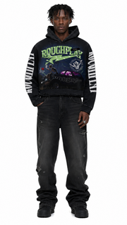Roughplay alone pullover hoodie by ROUGH PLAY