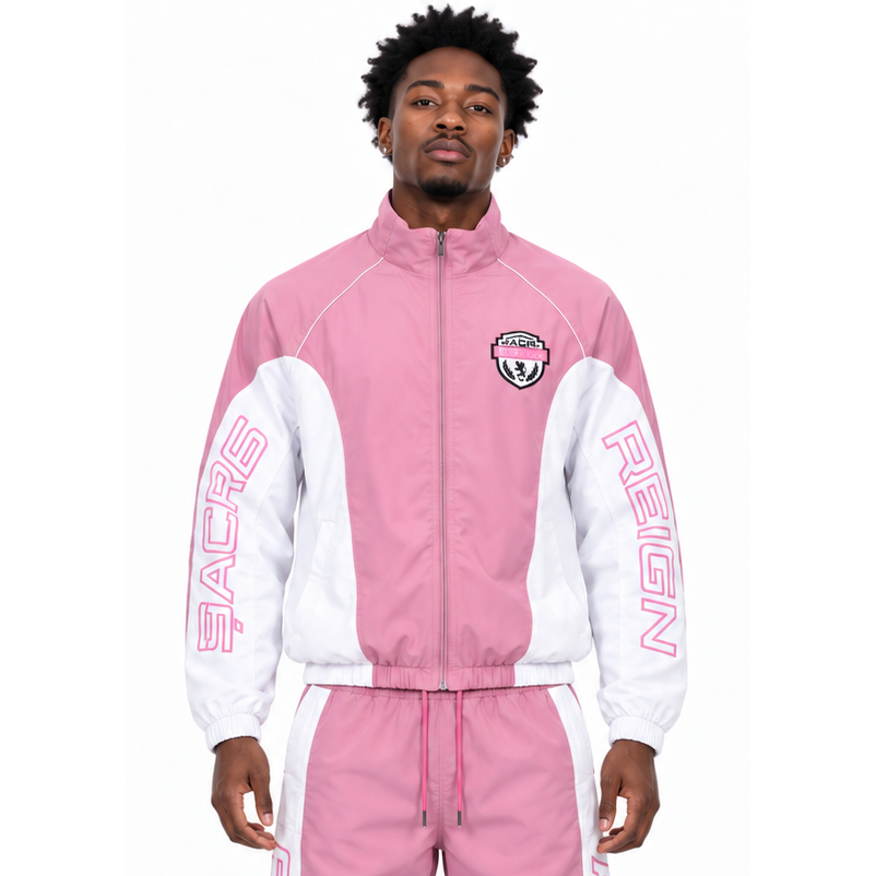 Sacre reign multi panel nylon jacket by FOCUS