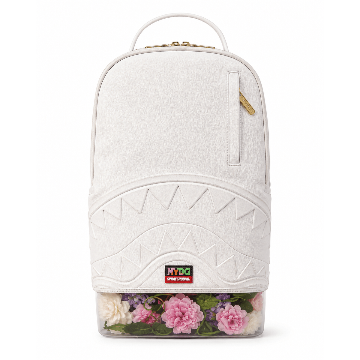 Sprayground nybg clear flower compartment dlxsv backpack - BAGS - Cityswagusa.com