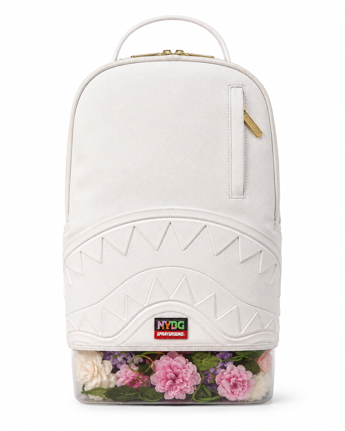 Sprayground nybg clear flower compartment dlxsv backpack by SPRAYGROUND