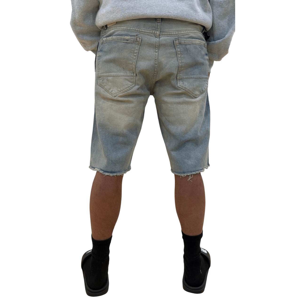 Jordan Craig infantry denim shorts - SHORTS - Cityswagusa.com