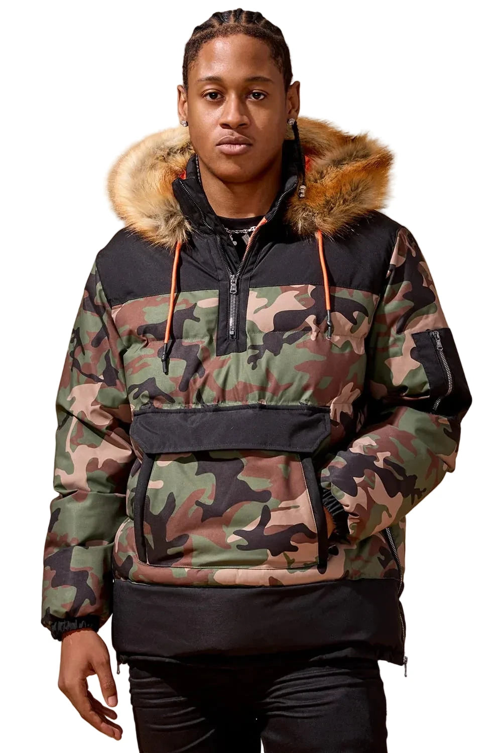 Jordan craig pullover bubble anorak jacket - JACKET - Cityswagusa.com