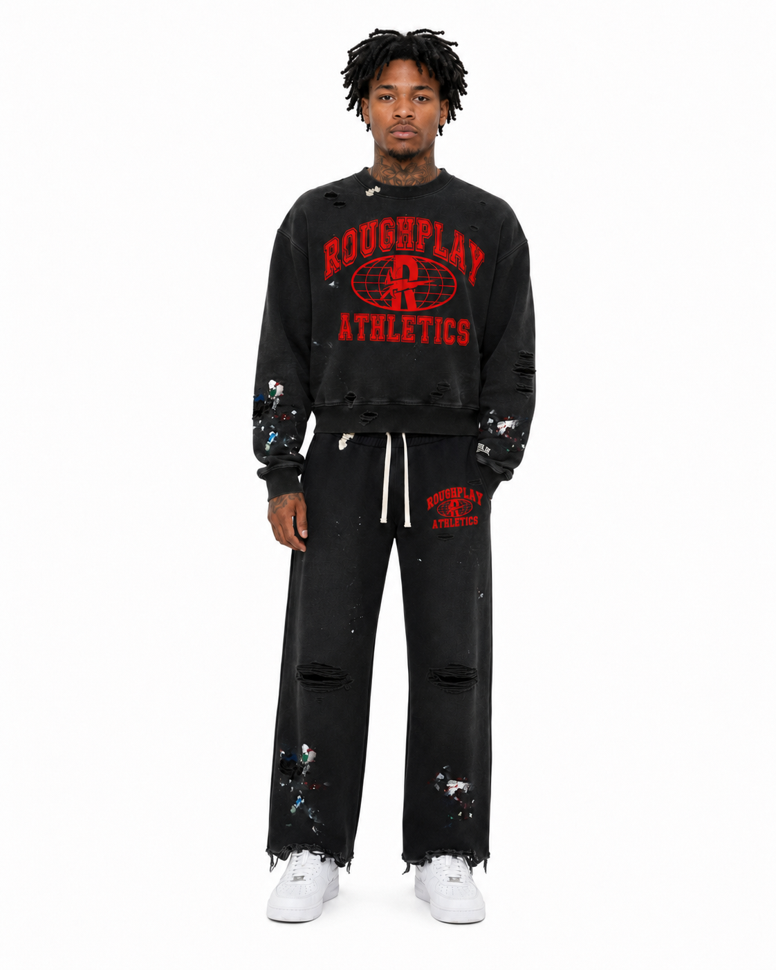 Roughplay athletics crewneck sweatshirt by ROUGH PLAY