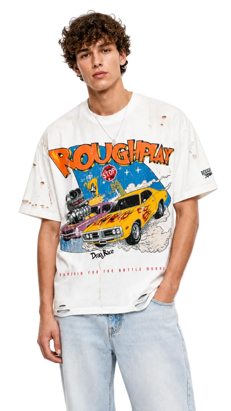 Roughplay dragrace t-shirt by ROUGH PLAY