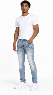 Focus r&r distressed skinny denim by FOCUS