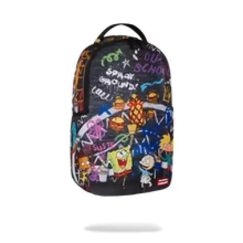 90s NICK CHARACTERS PAINTING DLXR BACKPACK - BAGS