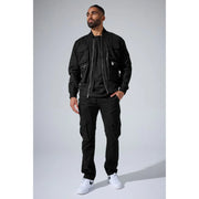 Jordan Craig Casual Long Cargo Pant - DENIM - Cityswagusa.com