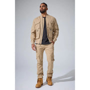 Jordan Craig Casual Long Cargo Pant - DENIM - Cityswagusa.com