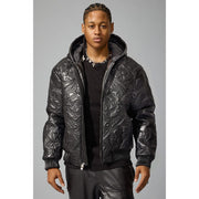 Jordan craig embroidered pu jacket - JACKET - Cityswagusa.com