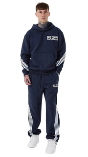 See you in paradise pullover track hoodie by JORDAN CRAIG