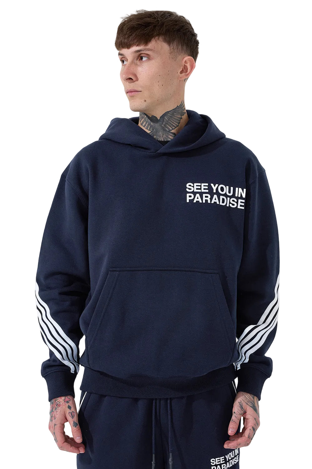 See you in paradise pullover track hoodie by JORDAN CRAIG