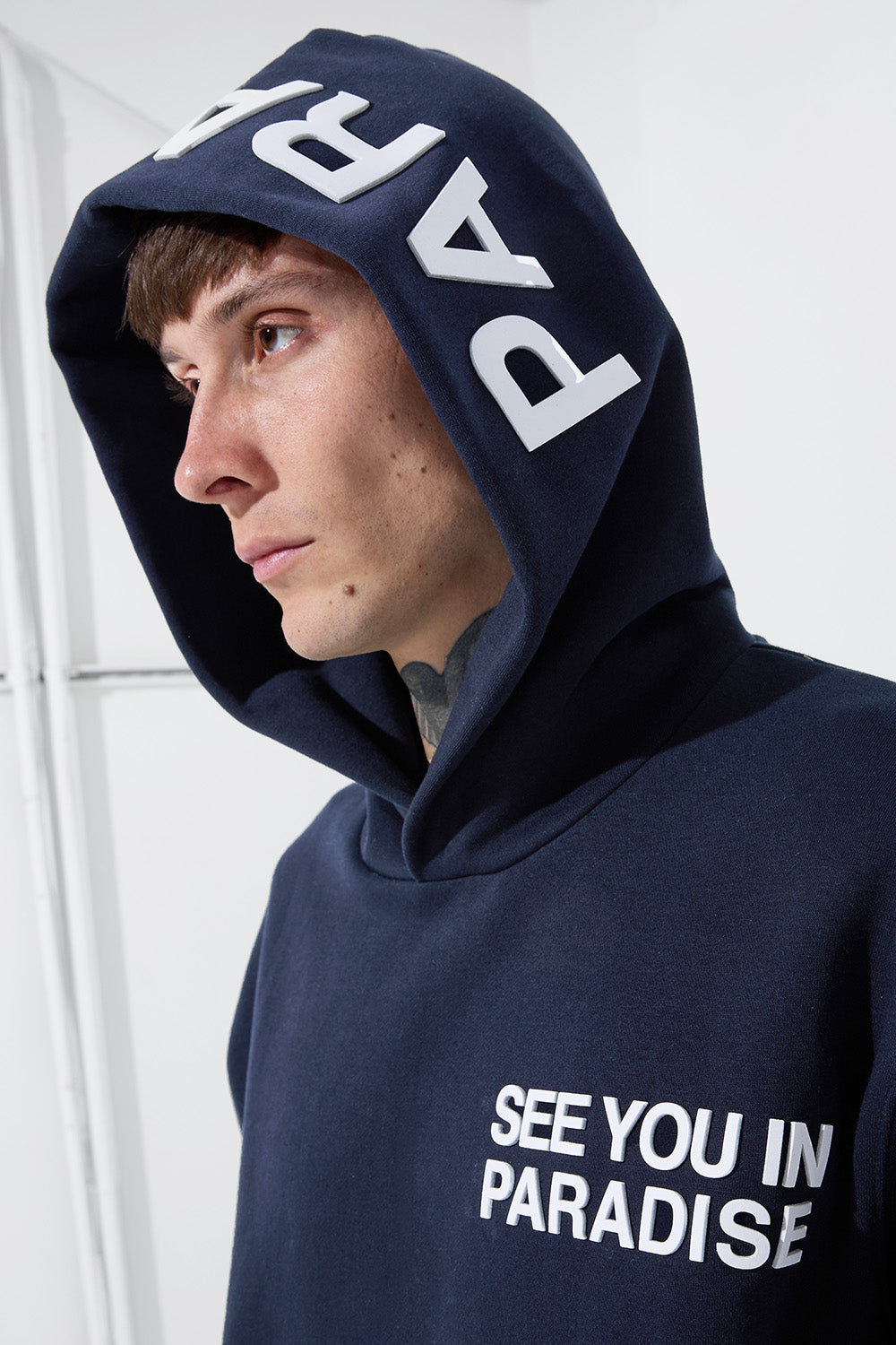 See you in paradise pullover track hoodie by JORDAN CRAIG