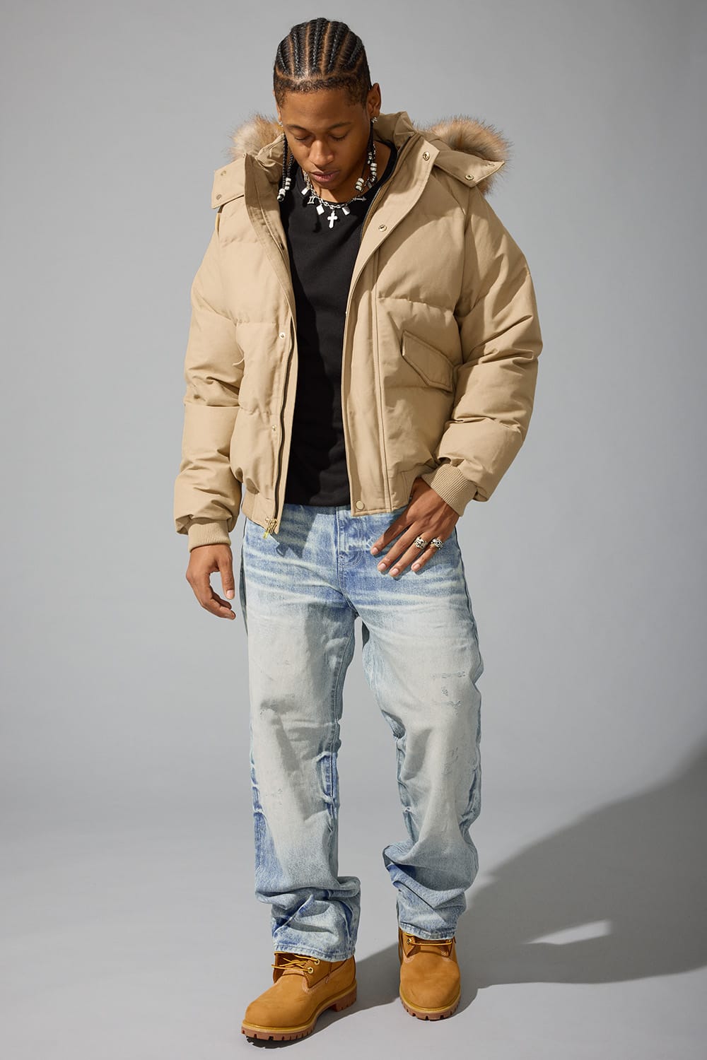 Jordan craig cross body bomber jacket - JACKET - Cityswagusa.com