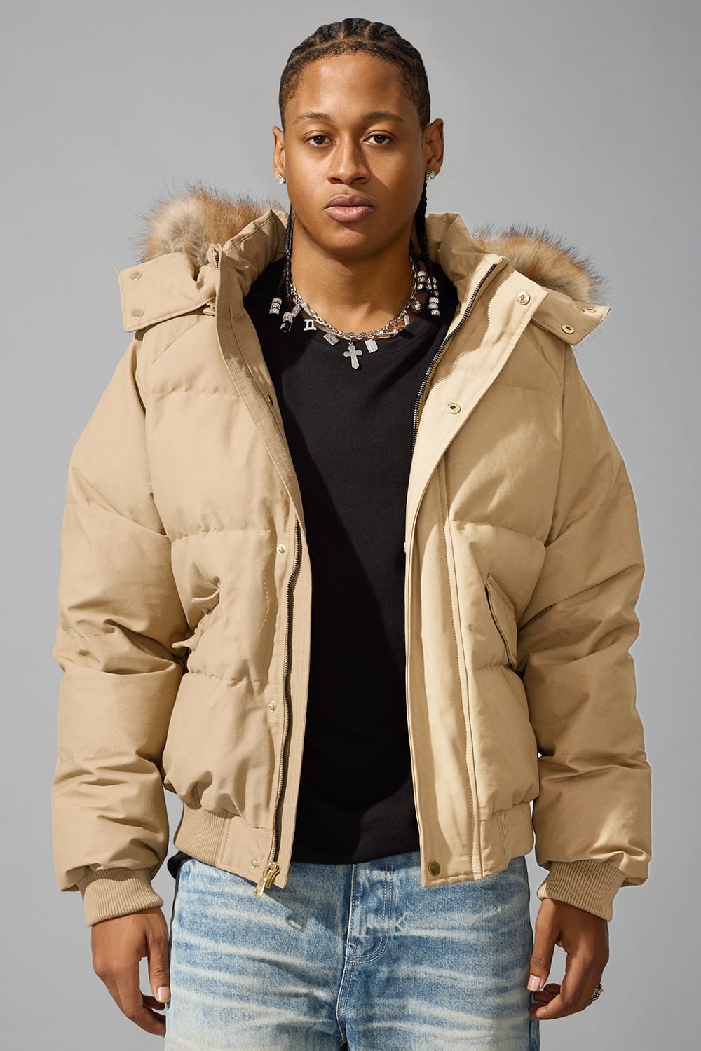 Jordan craig cross body bomber jacket - JACKET - Cityswagusa.com