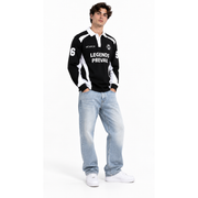 Legends prevail heavy rugby polo by LEGENDS PREVAIL