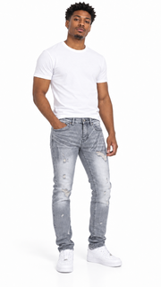 Focus r&r distressed skinny denim by FOCUS