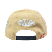 Roughplay ny logos paint splatter snapback hat by ROUGH PLAY