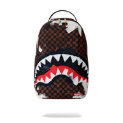 Sprayground Sharks in Paris Gallery Edition Backpack - Sprayground sharks in paris cotton canvas painted dlx backpack by SPRAYGROUND