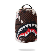 Sprayground Sharks in Paris Gallery Edition Backpack - Sprayground sharks in paris cotton canvas painted dlx backpack by SPRAYGROUND