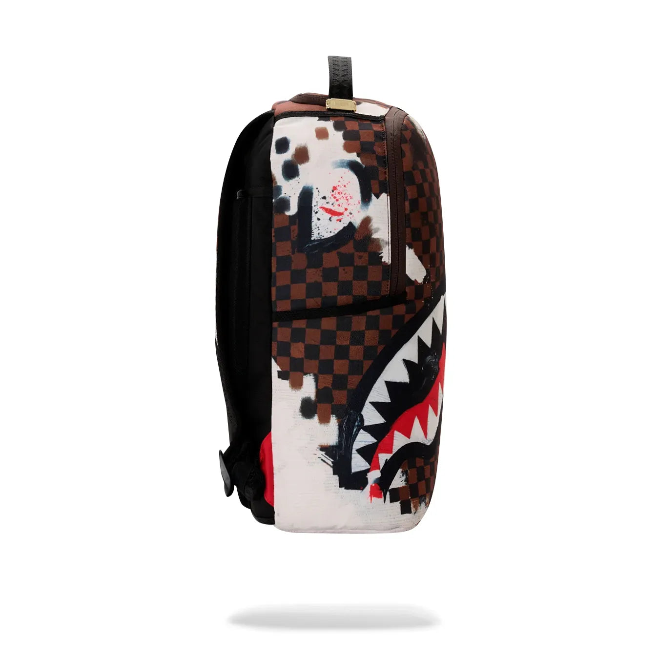 Sprayground Sharks in Paris Gallery Edition Backpack - Sprayground sharks in paris cotton canvas painted dlx backpack by SPRAYGROUND