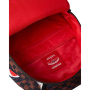 Sprayground Sharks in Paris Gallery Edition Backpack - Sprayground sharks in paris cotton canvas painted dlx backpack by SPRAYGROUND