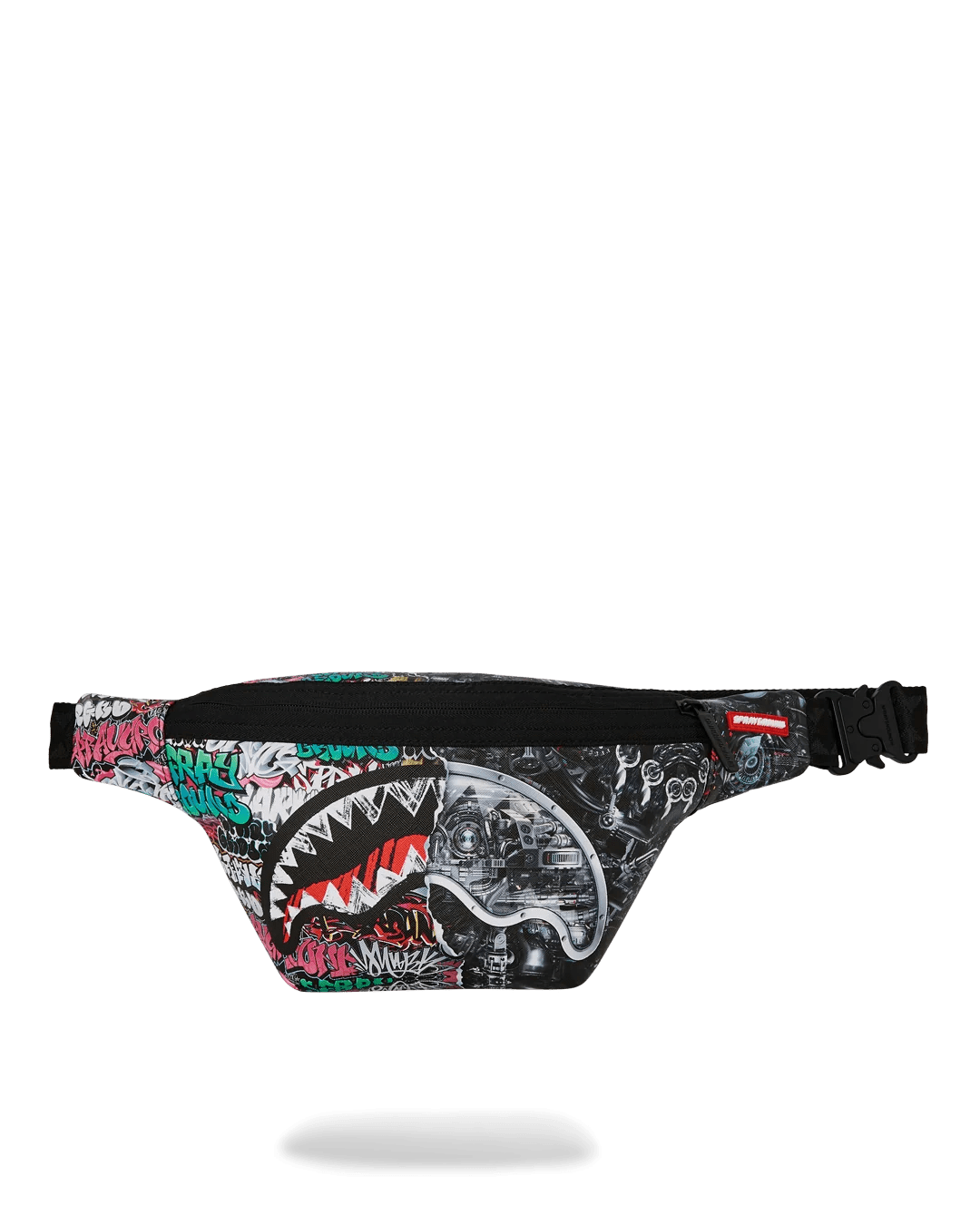 Sprayground split cybershark savvy crossbody - BAGS - Cityswagusa.com