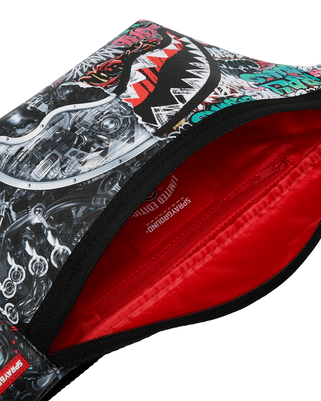 Sprayground split cybershark savvy crossbody - BAGS - Cityswagusa.com